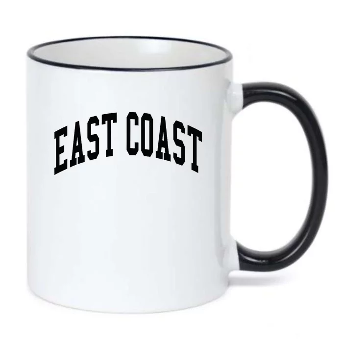 East Coast Hip Hop Rap Black Color Changing Mug