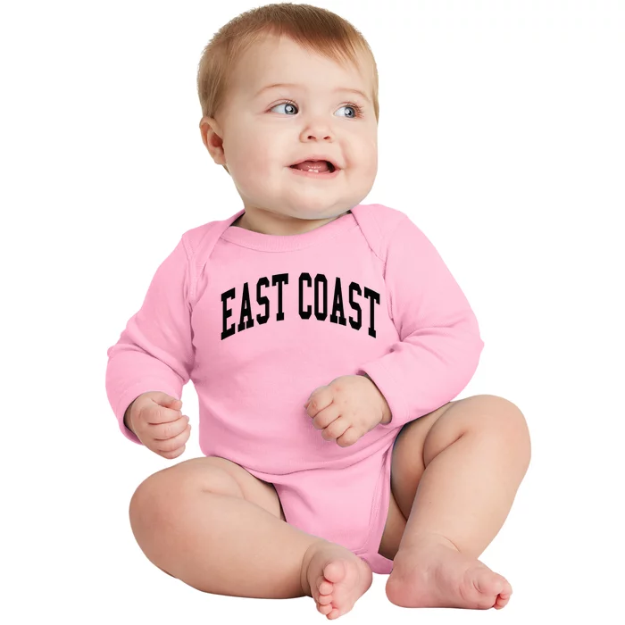 East Coast Hip Hop Rap Baby Long Sleeve Bodysuit