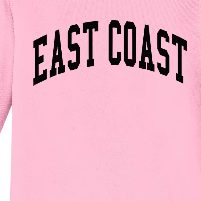 East Coast Hip Hop Rap Baby Long Sleeve Bodysuit