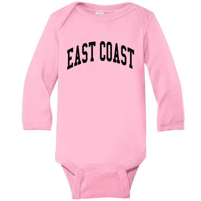 East Coast Hip Hop Rap Baby Long Sleeve Bodysuit