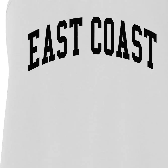 East Coast Hip Hop Rap Women's Racerback Tank