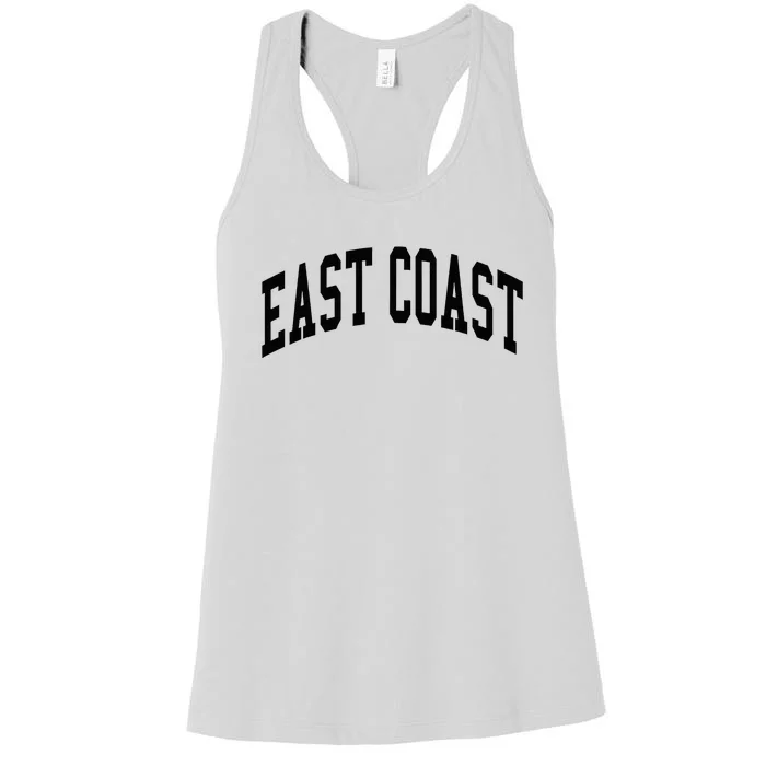 East Coast Hip Hop Rap Women's Racerback Tank