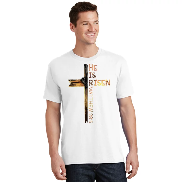 Easter Christian He Is Risen Sun Resurrection T-Shirt