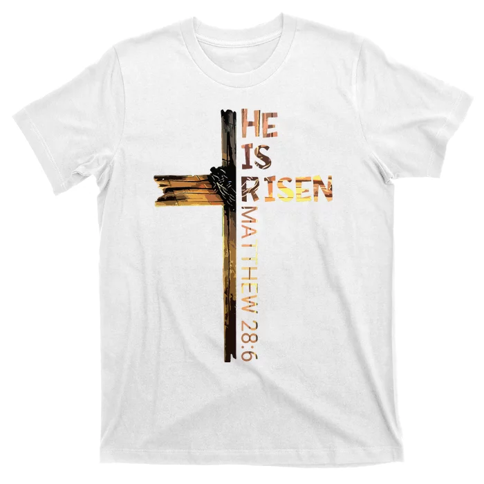 Easter Christian He Is Risen Sun Resurrection T-Shirt