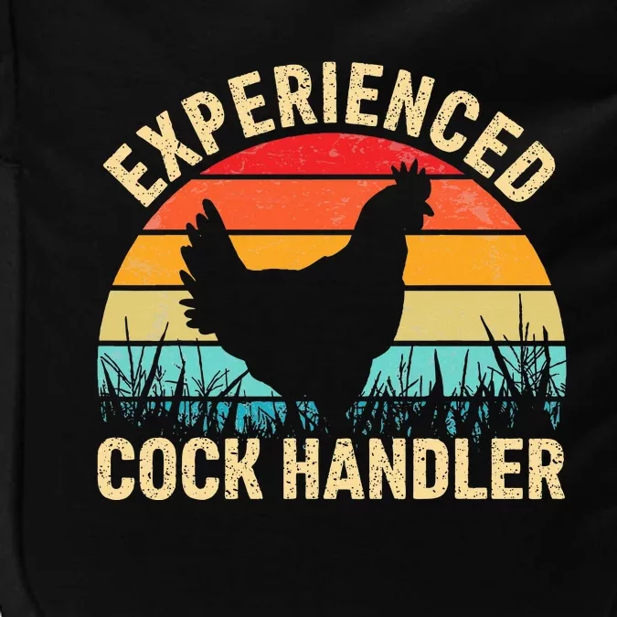 Experienced Cock Handler Funny Chicken Impact Tech Backpack