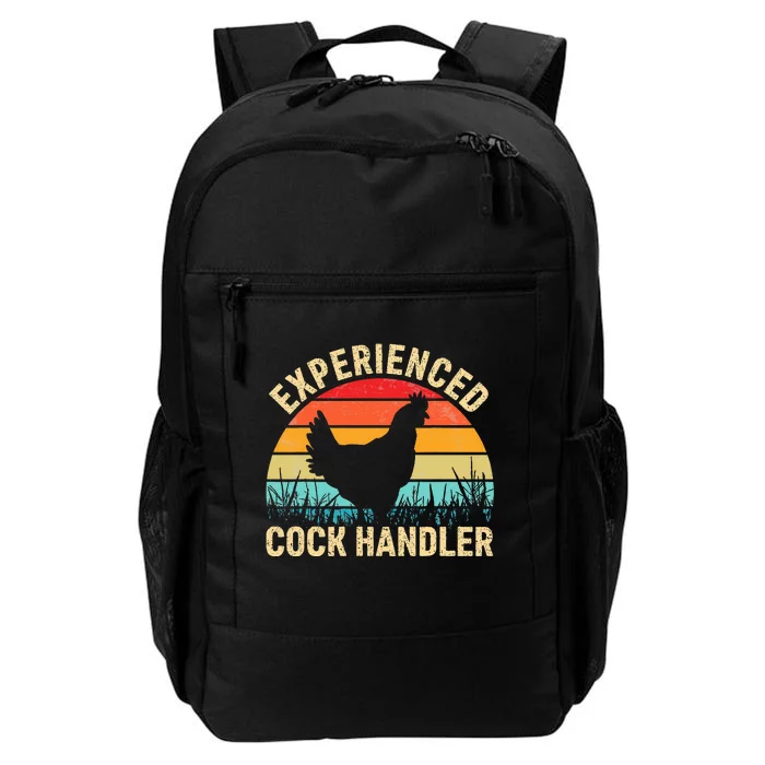 Experienced Cock Handler Funny Chicken Daily Commute Backpack