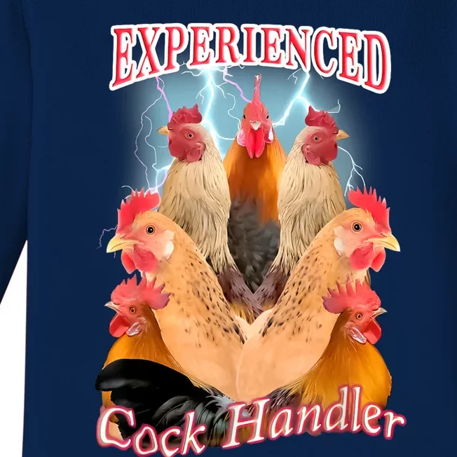 Experienced Cock Handler Baby Long Sleeve Bodysuit