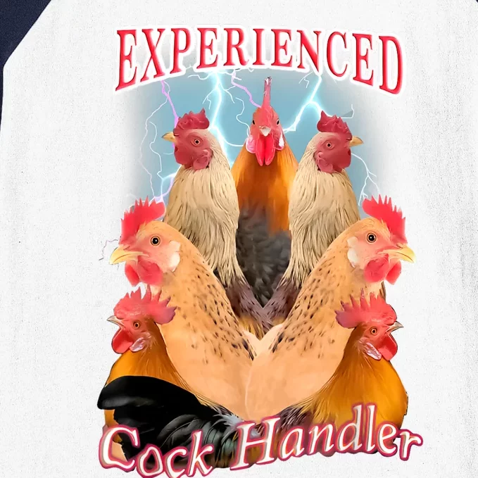 Experienced Cock Handler Baseball Sleeve Shirt