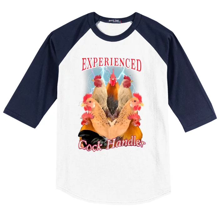 Experienced Cock Handler Baseball Sleeve Shirt