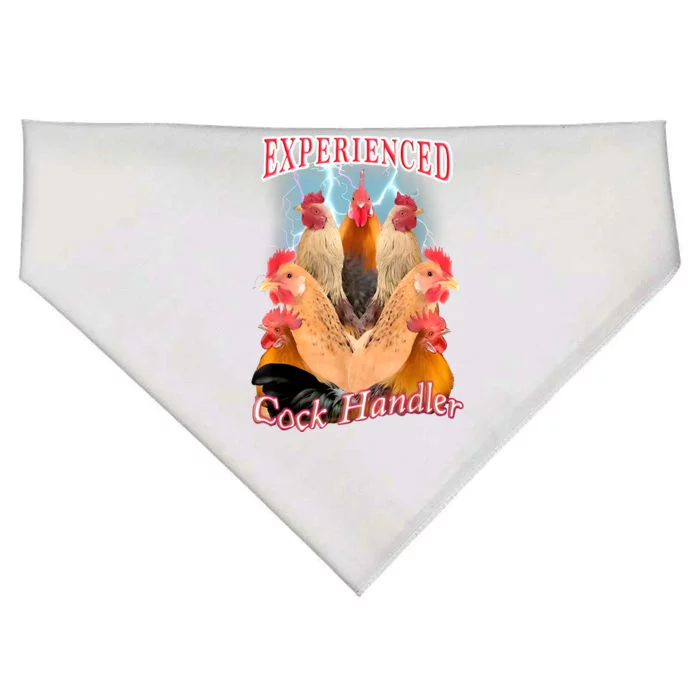 Experienced Cock Handler USA-Made Doggie Bandana