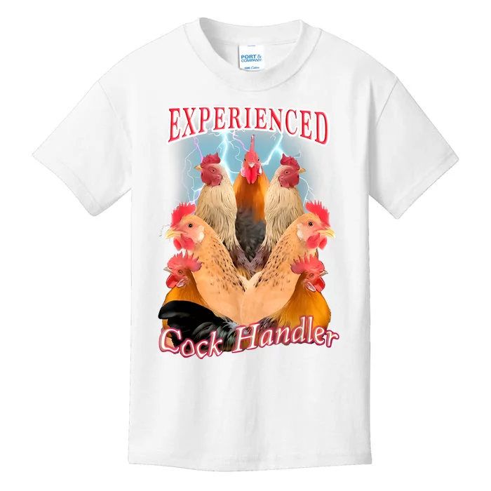 Experienced Cock Handler Kids T-Shirt