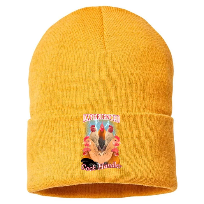 Experienced Cock Handler Sustainable Knit Beanie