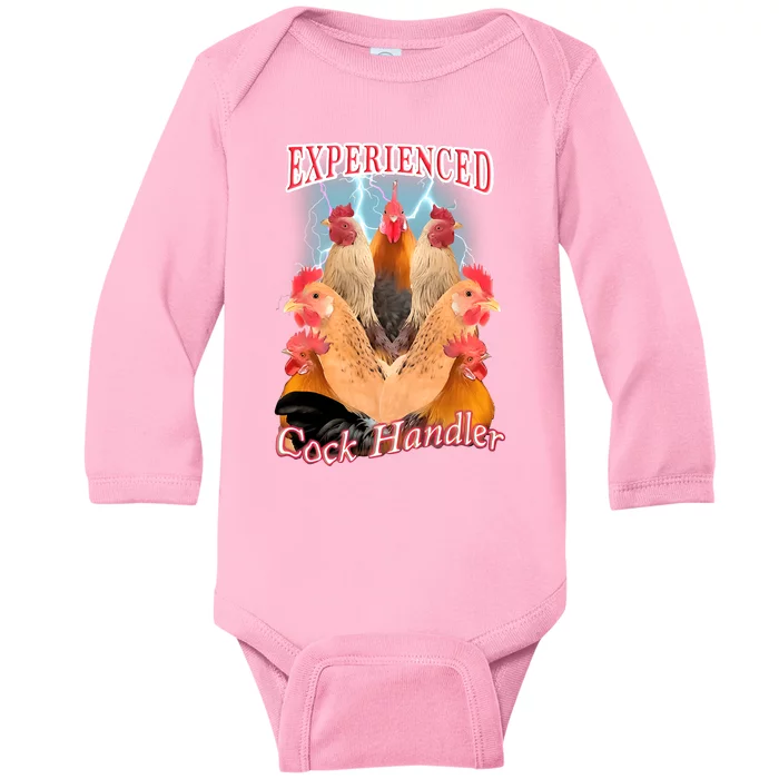 Experienced Cock Handler Baby Long Sleeve Bodysuit