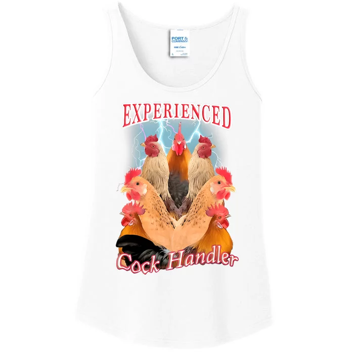 Experienced Cock Handler Ladies Essential Tank