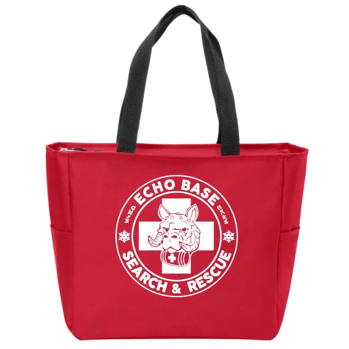 Echo Base Search And Rescue Zip Tote Bag