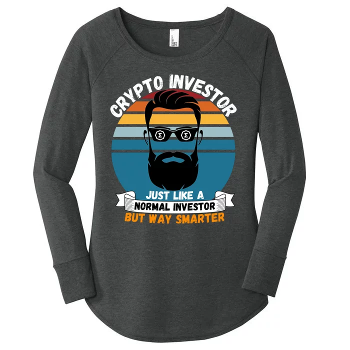 ERGO Crypto Investor HODL ERGO Crypto Coin Funny ERGO Miner Women's Perfect Tri Tunic Long Sleeve Shirt