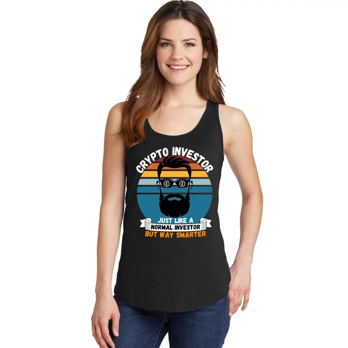 ERGO Crypto Investor HODL ERGO Crypto Coin Funny ERGO Miner Ladies Essential Tank