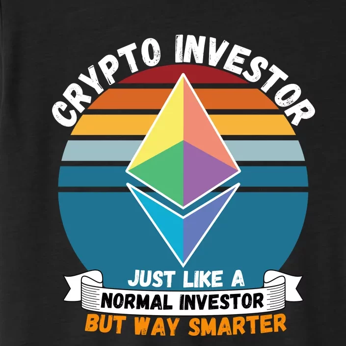 Ethereum Crypto Investor, HODL Ethereum, Crypto Coin, Funny ETH ChromaSoft Performance T-Shirt