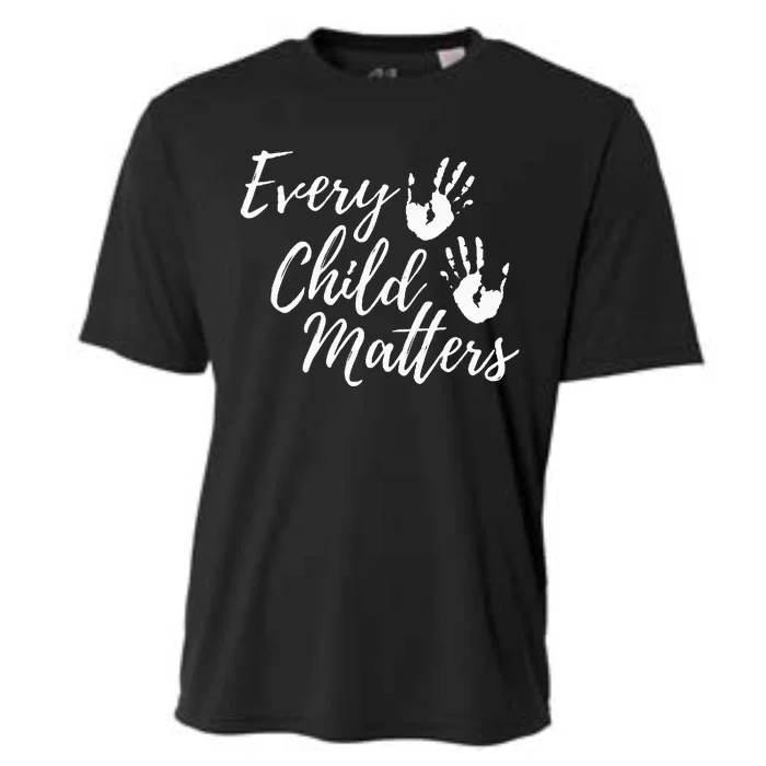 Every Child In Matters Orange Day Kindness Equality Unity Cooling Performance Crew T-Shirt