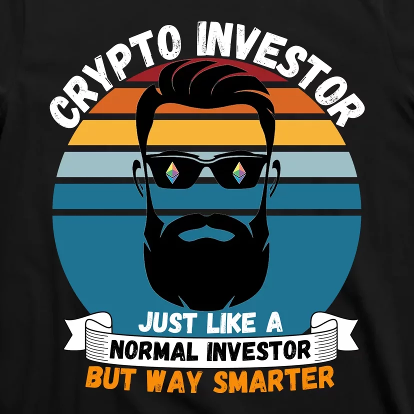 Ethereum Crypto Investor, HODL Ethereum, Crypto Coin, Funny ETH T-Shirt