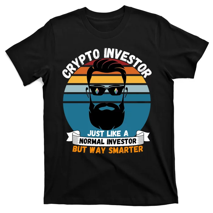 Ethereum Crypto Investor, HODL Ethereum, Crypto Coin, Funny ETH T-Shirt