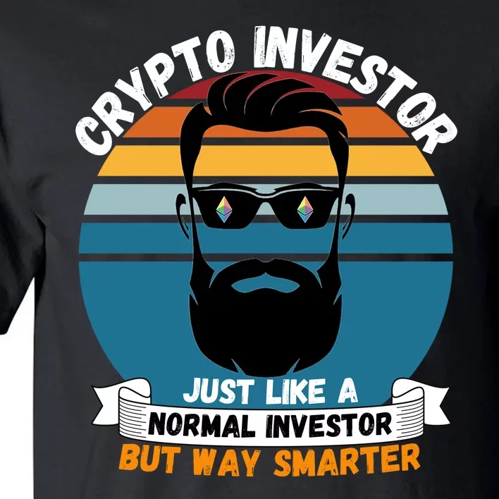 Ethereum Crypto Investor, HODL Ethereum, Crypto Coin, Funny ETH Tall T-Shirt