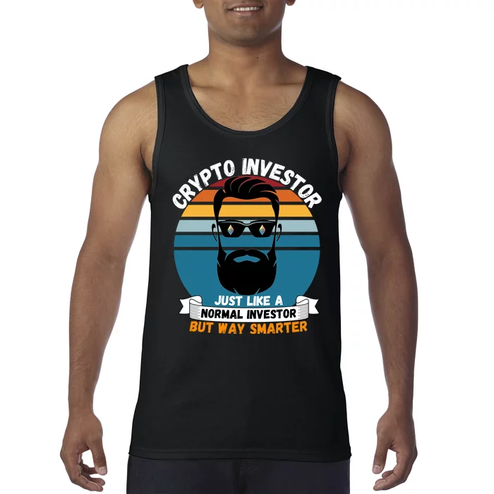 Ethereum Crypto Investor, HODL Ethereum, Crypto Coin, Funny ETH Tank Top