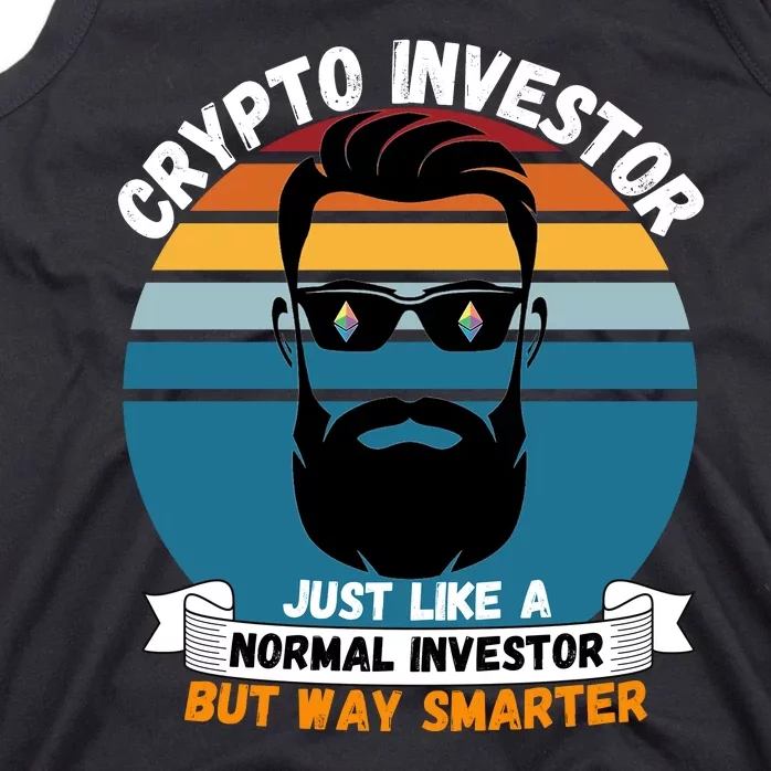 Ethereum Crypto Investor, HODL Ethereum, Crypto Coin, Funny ETH Tank Top