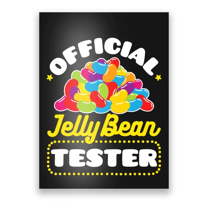 Easter Candy Jellybeans Jelly Bean Tester Poster