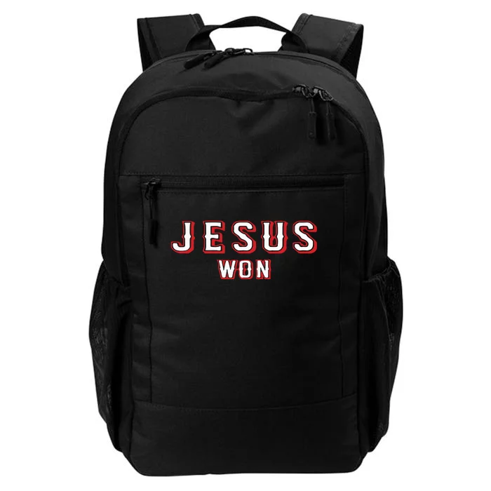 Evan Carter Jesus Won Daily Commute Backpack