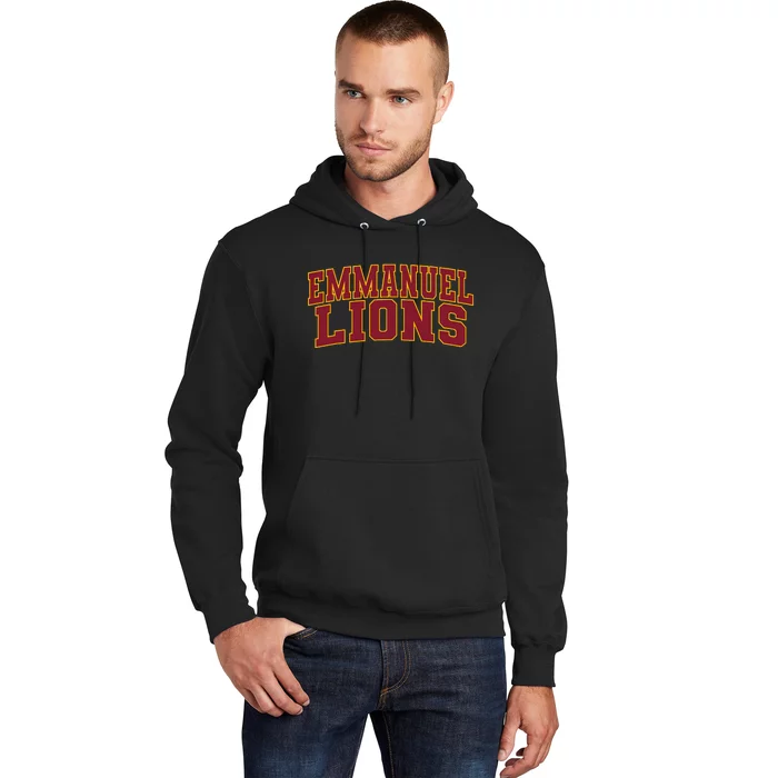 Emmanuel College Lions Arch01 Hoodie