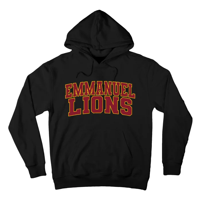 Emmanuel College Lions Arch01 Hoodie