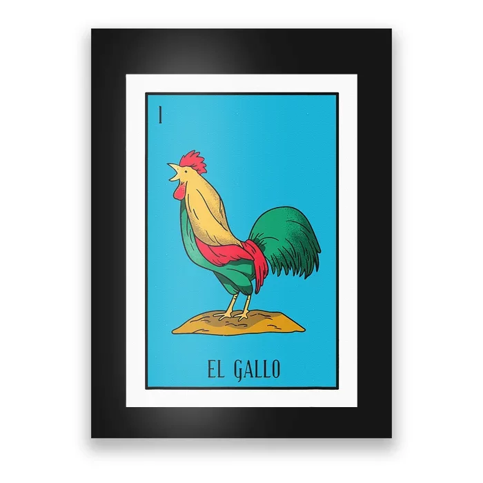 El Chicken Lottery Gift The Chicken Card Mexican Lottery Poster