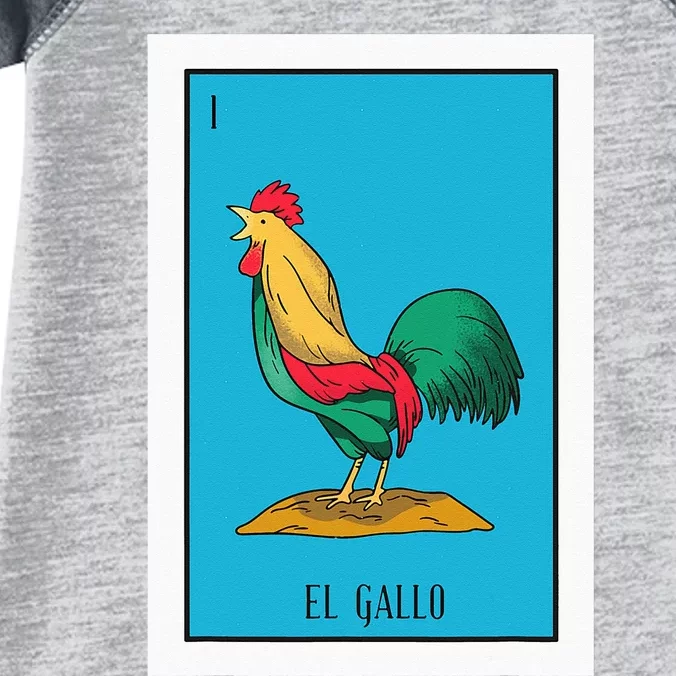 El Chicken Lottery Gift The Chicken Card Mexican Lottery Infant Baby Jersey Bodysuit