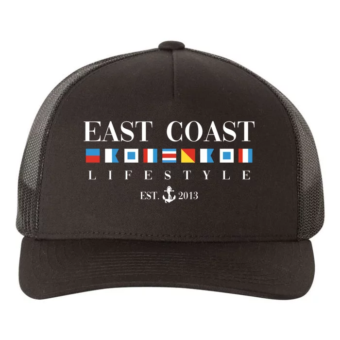 East Coast Lifestyle Yupoong Adult 5-Panel Trucker Hat