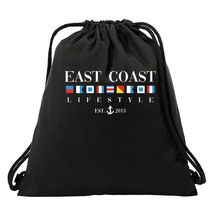 East Coast Lifestyle Drawstring Bag