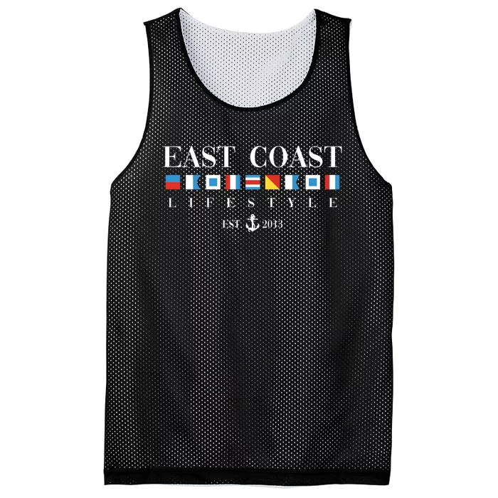 East Coast Lifestyle Mesh Reversible Basketball Jersey Tank