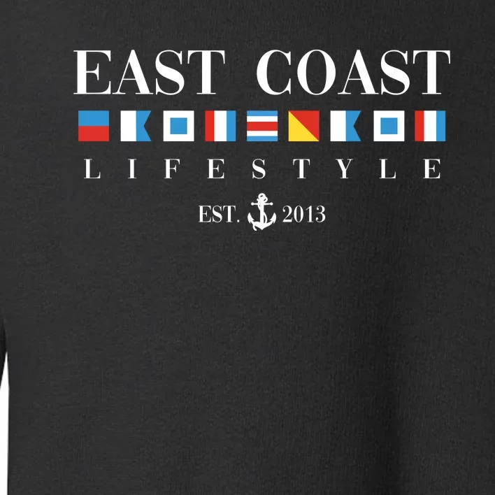 East Coast Lifestyle Toddler Sweatshirt