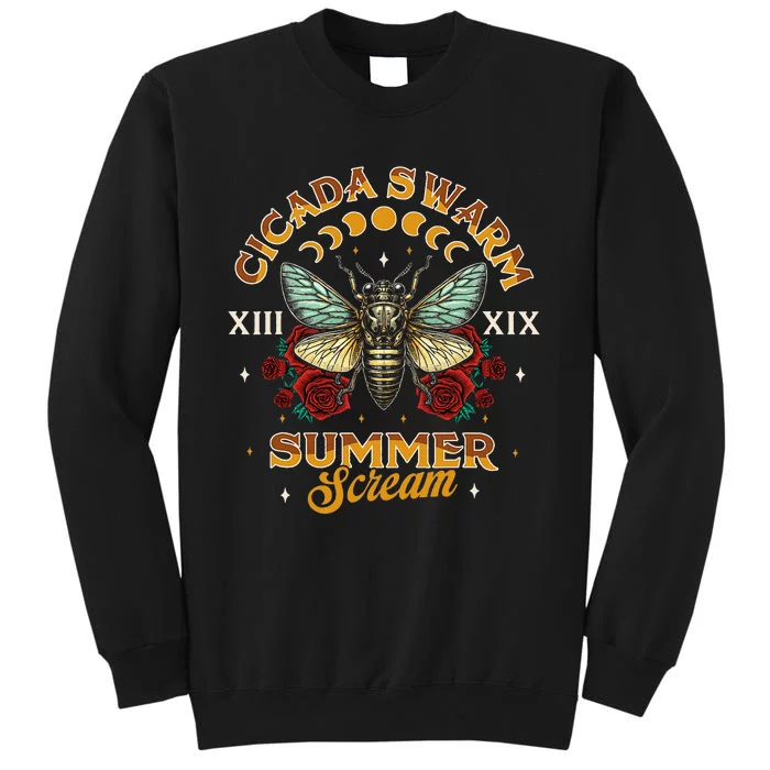 Entomology Cicada Lover 2024 Cicada Swarm Summer Sweatshirt