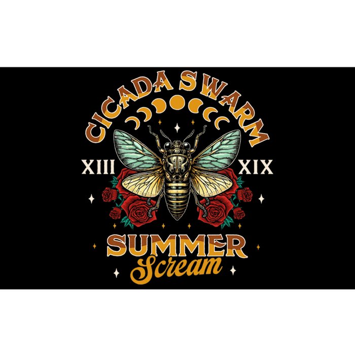 Entomology Cicada Lover 2024 Cicada Swarm Summer Bumper Sticker