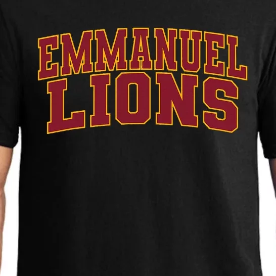 Emmanuel College Lions Arch01 Pajama Set