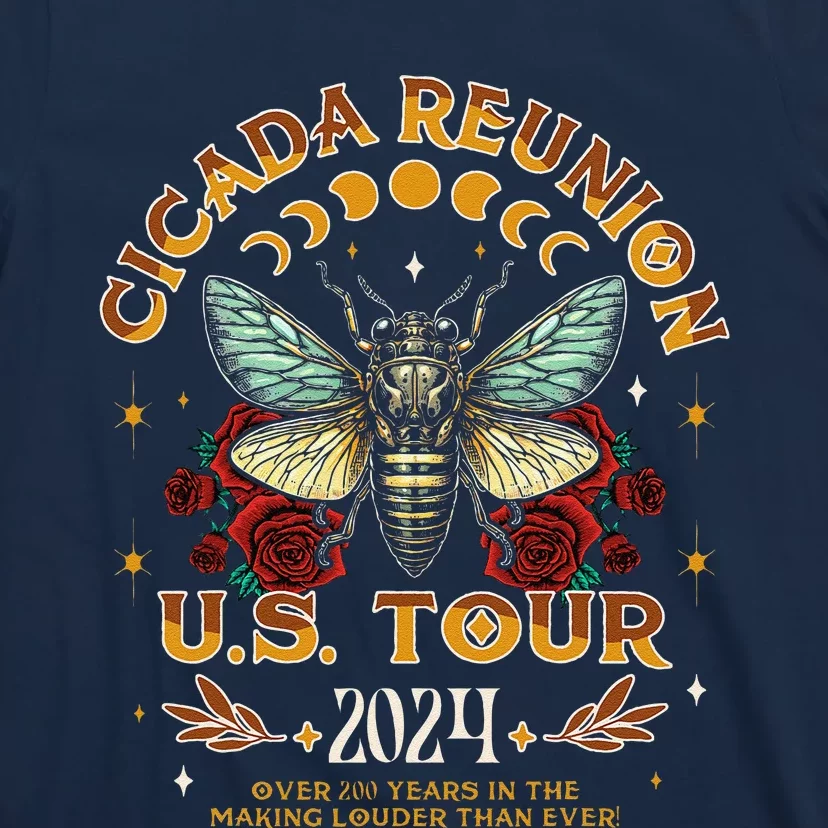 Entomologist Cicada Lover Cicada Reunion Us 2024 T-Shirt