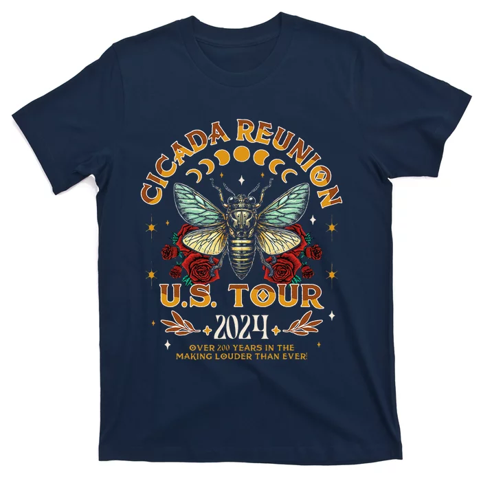 Entomologist Cicada Lover Cicada Reunion Us 2024 T-Shirt