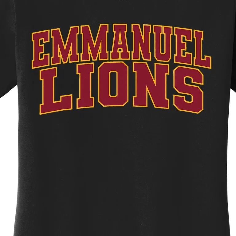 Emmanuel College Lions Women's T-Shirt