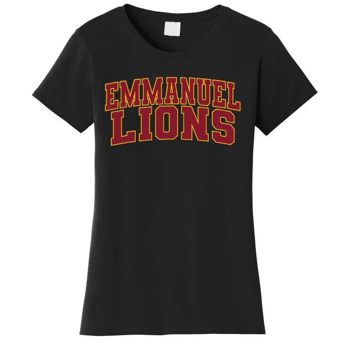 Emmanuel College Lions Women's T-Shirt