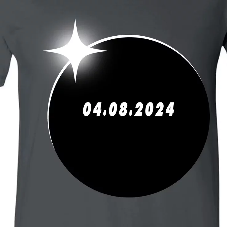 Eclipse 04.08 2024 V-Neck T-Shirt