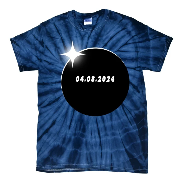 Eclipse 04.08 2024 Tie-Dye T-Shirt