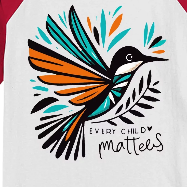 Every Child Matters Unity Day Anti Bullying Kids Colorblock Raglan Jersey