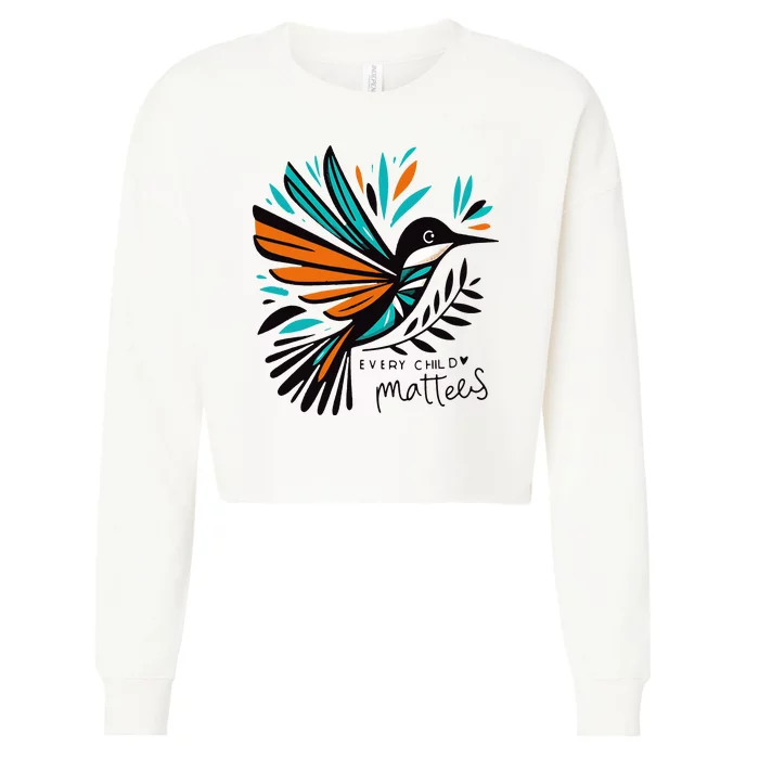 Every Child Matters Unity Day Anti Bullying Cropped Pullover Crew