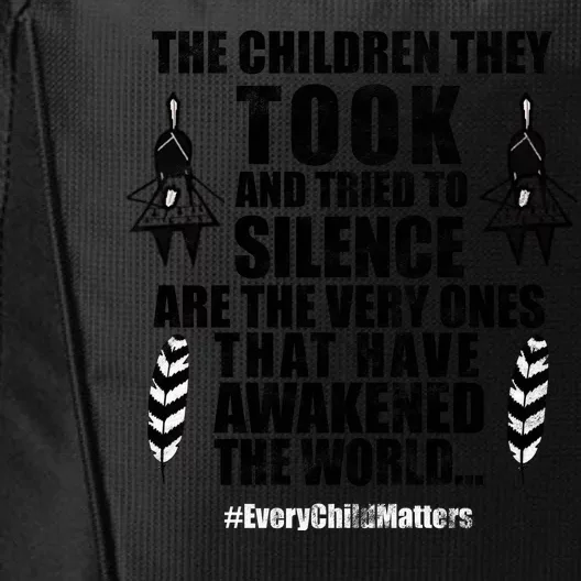 Every Child Matters Quote City Backpack